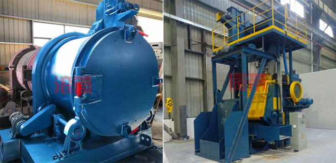 滾筒式拋丸機(jī)與履帶式拋丸機(jī)的區(qū)別 滾筒式拋丸機(jī)與履帶式拋丸機(jī)的區(qū)別